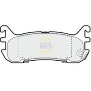 NAPA Rear Brake Pad Set fits Mazda 323 C 1994-1998 1.3 1.8