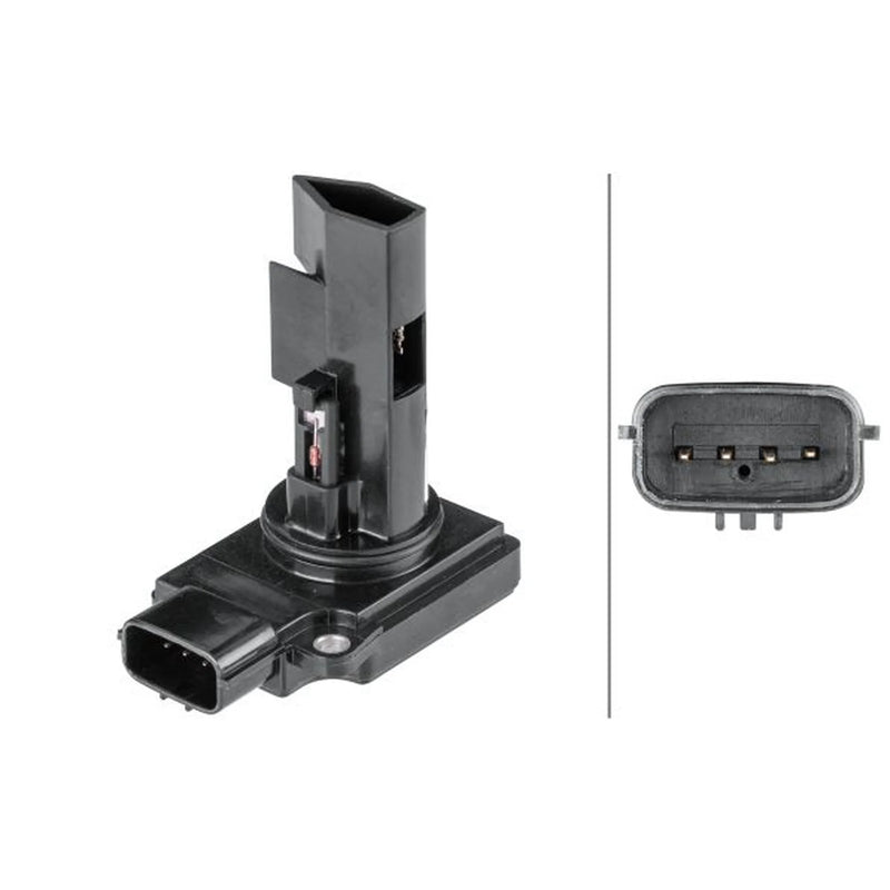 Hella MAF Sensor (Mass Air Flow) fits Citroën C-Crosser 2008-2012 2.4
