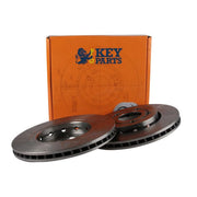 Key Parts Front & Rear Brake Discs & Pads fits VW Golf 1999-2006 1.8 1.9 2.3 2.8