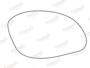 Summit Stick-On Standard Mirror Glass fits Vauxhall Vectra 99 to 02 RHS Summit - Bars 4 Cars