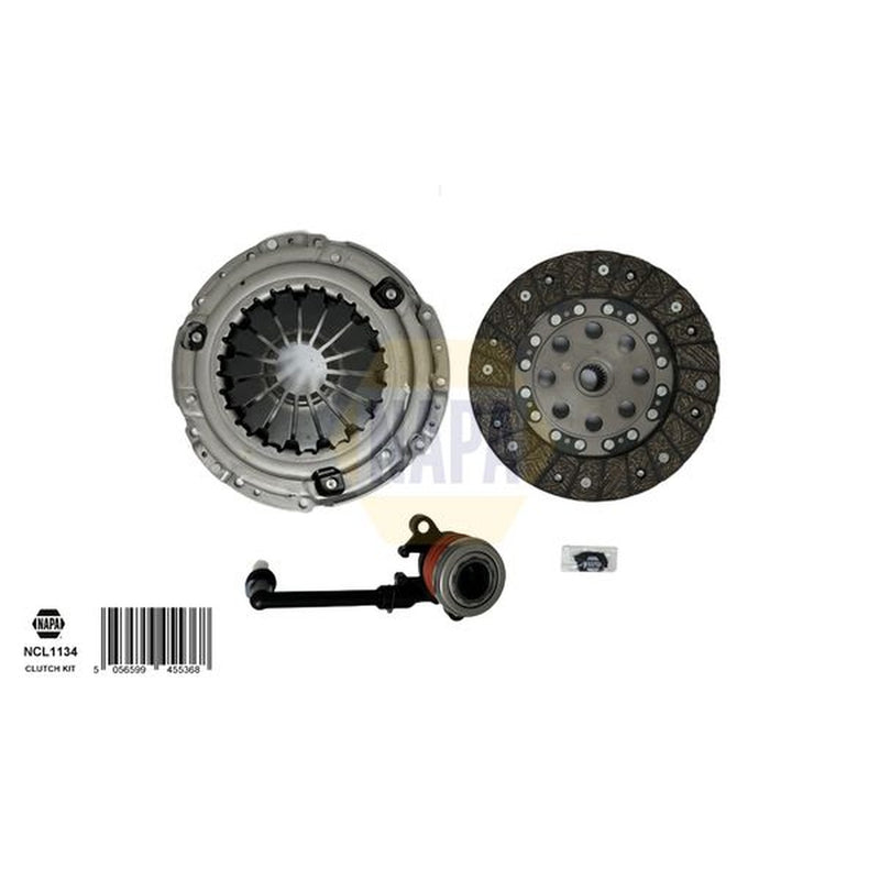 NAPA Clutch Kit Set 3pc fits Nissan Juke 2010-2019 1.6