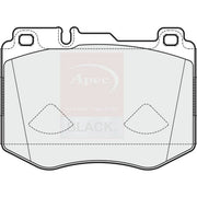 Apec Black Front Brake Pad Set fits Mercedes-Benz C-Class 2014-2023