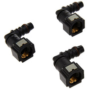 Connect 90 Angled Fuel Line Quick Connectors 7.89 x 8mm 3pc 37211 Tool Connection - Dynamic Drive