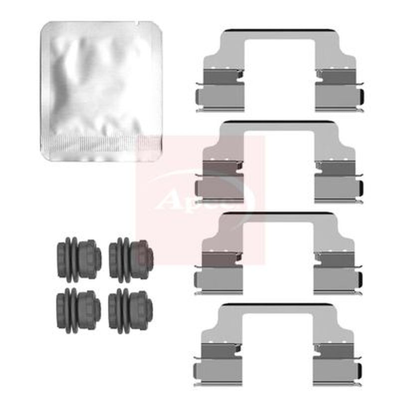 Apec Brake Pad Accessory Fitting Kit Rear fits BMW 7 2016-2022