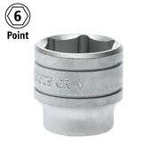 Teng Tools 1/4" Socket 6 pt Metric 4mm Teng Tools - Dynamic Drive