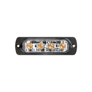 Ring Slimline Amber 4 LED Strobe - RCV2214 Ring Automotive - Dynamic Drive
