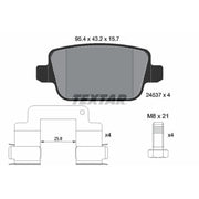 Textar Rear Brake Pad Set 2453701