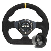 250mm Black Moulded Steering Wheel + Boss fits Toyota Carina Starlet Mountney Classic  - Dynamic Drive