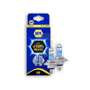 NAPA Napa H4 150 Headlamp Twin Pack NBU41572 NBU41572