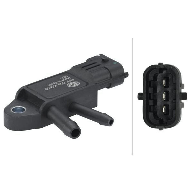 Hella Exhaust Pressure Sensor before soot particulate filter fits Volvo C30
