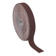 Sealey Emery Roll Brown 25mm x 50m 120Grit ERB2550120 Sealey - Dynamic Drive