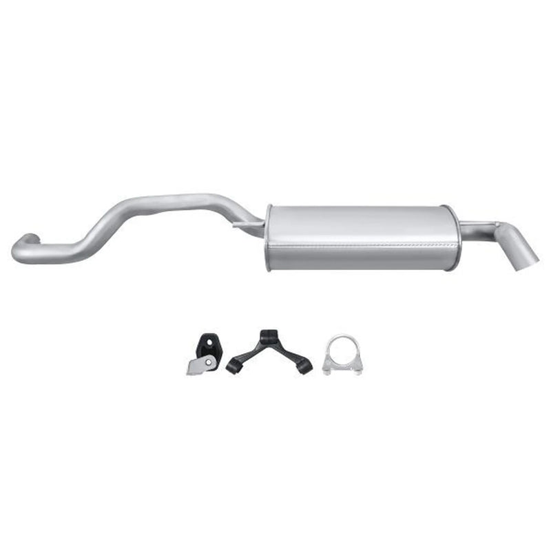 Hella End Silencer Rear fits VW Polo 1999-2001 1.4 1.9