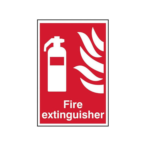 Scan Fire Extinguisher - PVC Sign 200 x 300mm Scan - Dynamic Drive