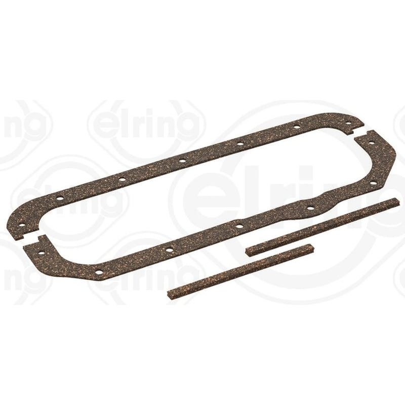 Elring Oil Sump Gasket Set Wide Thick fits Opel Corsa A 1982-1993 1.0