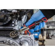 Premier Pear-Head Offset Ratchet Wrench with Flip Reverse 1/2"Sq Drive Sealey Premier - Dynamic Drive
