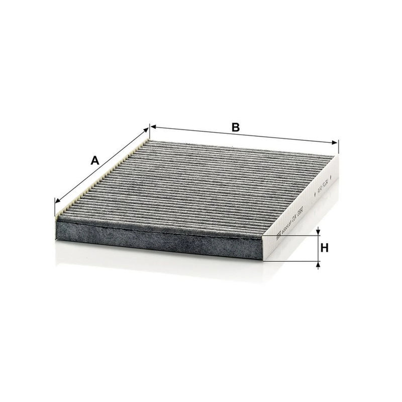 MANN-FILTER Cabin Air Filter (Pollen Filter) Eng.compart. CUK 2882