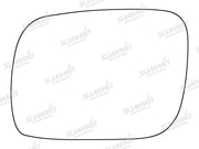 Summit Stick-On Standard Mirror Glass fits VW Touareg 02 to 06 LHS Summit - Bars 4 Cars