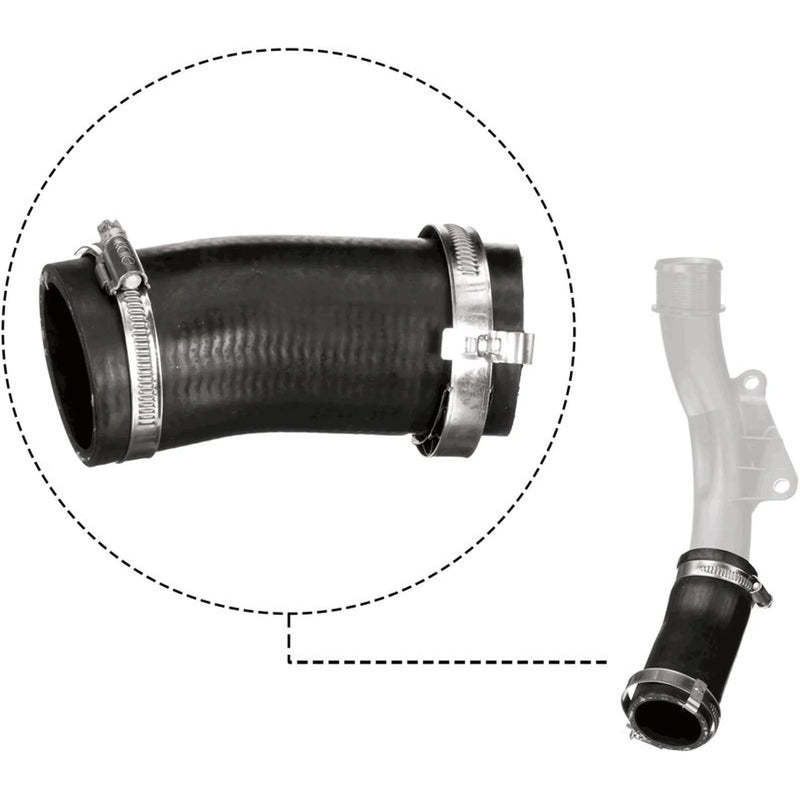 Gates Intercooler Turbo Charge Air Hose 140mm fits Ford Ecosport 2013 on 1.5