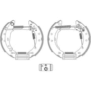 Mintex Brake Shoe Set Axle Kit fits Citroën Saxo 1996-2004 1.0 1.1 1.4 1.5 1.6