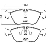 DON Front & Rear Brake Discs & Pads fits Volvo 850 1996-1997 2.4