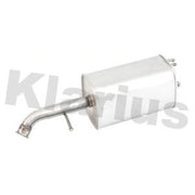 Klarius Box With Tail Pipe Rear fits Kia Picanto I 2004-2011 1.0 1.1