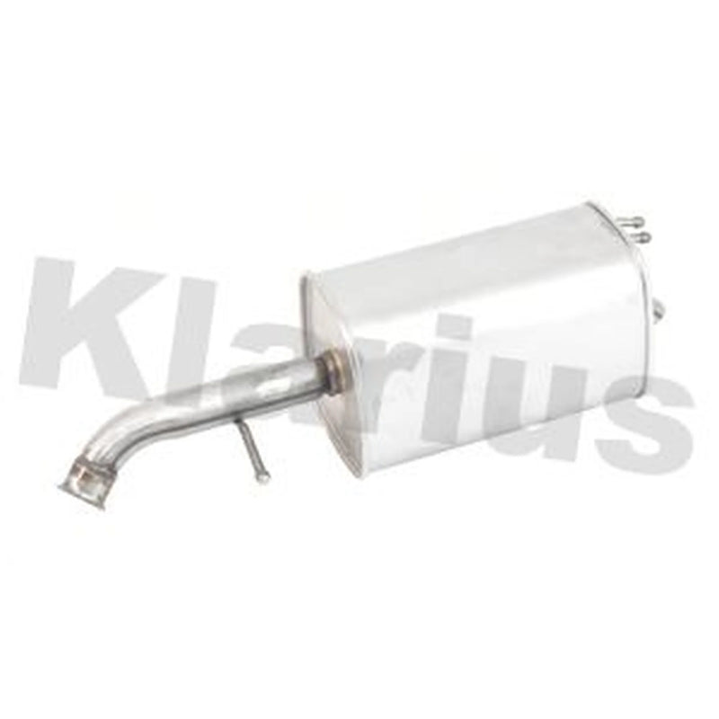 Klarius Box With Tail Pipe Rear fits Kia Picanto I 2004-2011 1.0 1.1