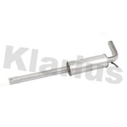 Klarius Box With Centre Pipe Centre fits Audi A1 2010-2015 1.2