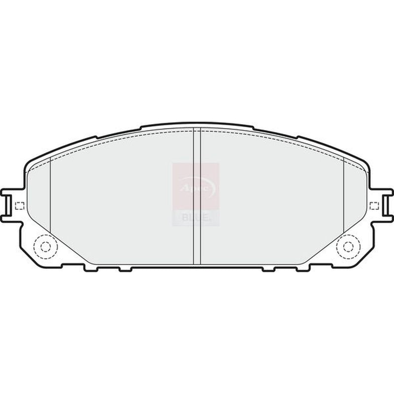 Apec Front Brake Pad Set fits Jeep Cherokee 2013-2018 2.0 2.2 3.2