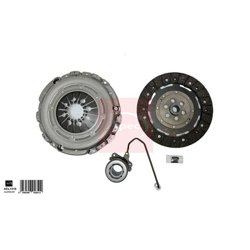 Apec Clutch Kit Set 3pc fits Opel Astra H 2007-2014 1.7