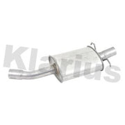 Klarius Box With Tail Pipe Rear fits Volvo C70 I 1999-2002 2.4