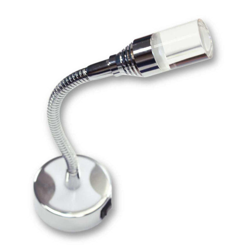 Flexi Spot Light with Acrylic Head (12V / 1W / Cool White / IP20) Aten Lighting - Dynamic Drive