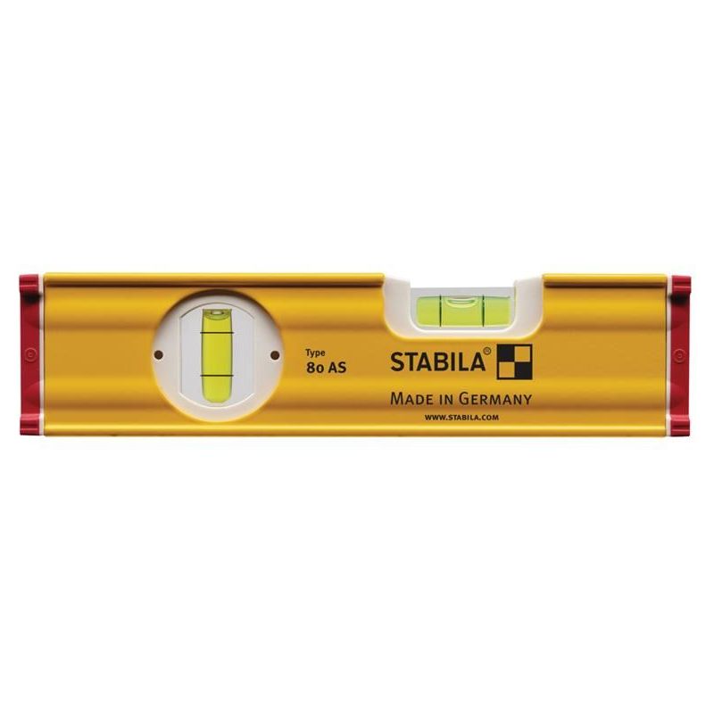 Stabila 80 AS Spirit Level 2 Vial 19565 20cm Stabila - Dynamic Drive