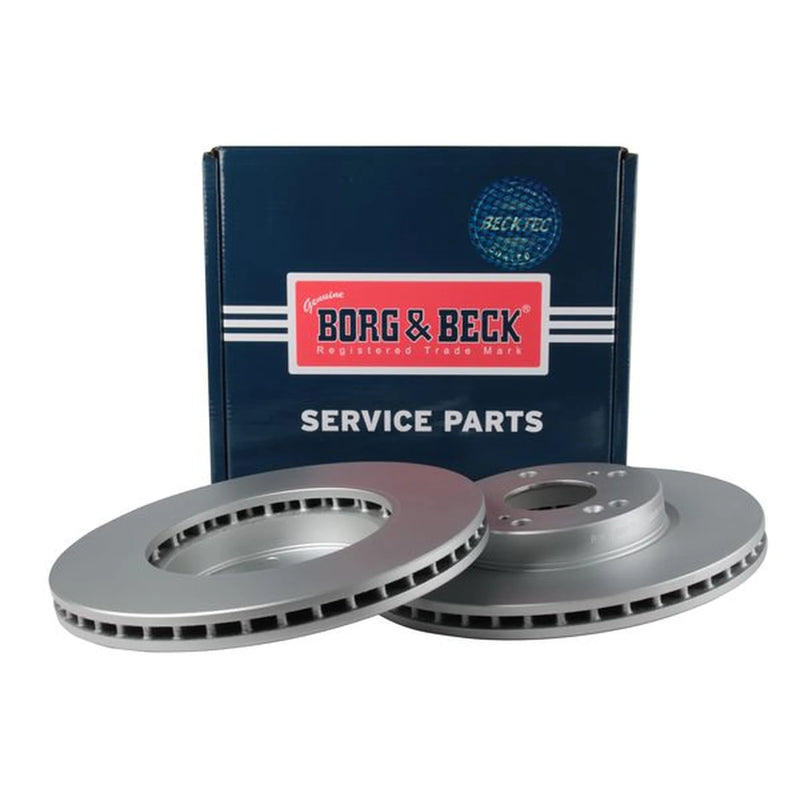 Borg & Beck 2 x Vented Front Brake Discs BBD5674
