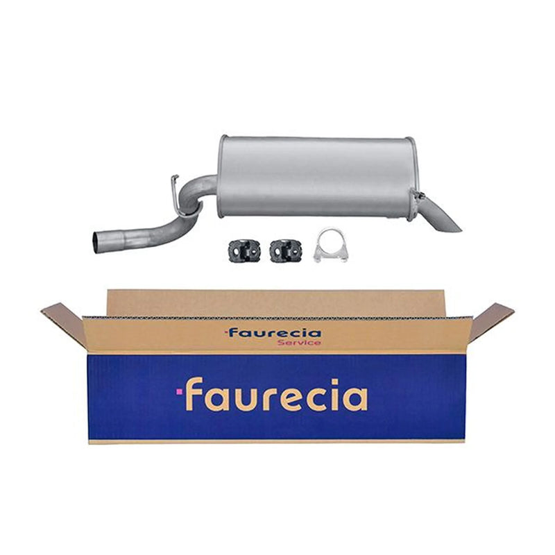 Hella End Silencer Rear fits Citroën C5 III 2008-2015 2.0