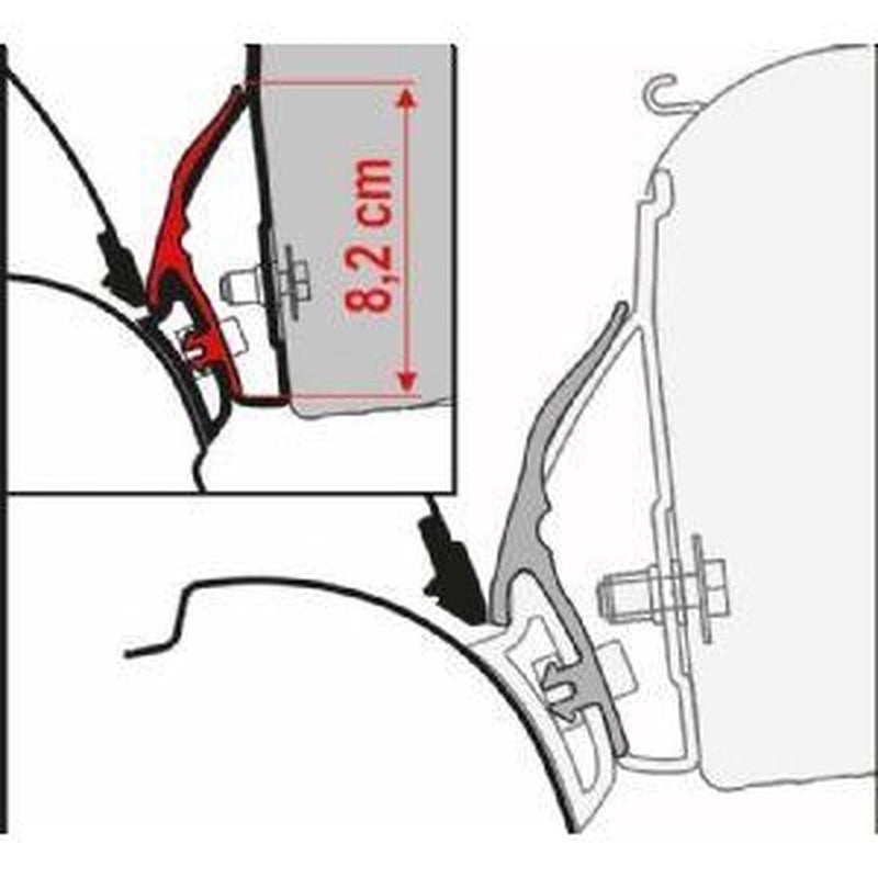 Fiamma F35/45S Rainguard Kit California 2M 98655-663 Fiamma - NN4 Online