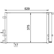 Mahle Air Conditioning Condenser AC 706 000S