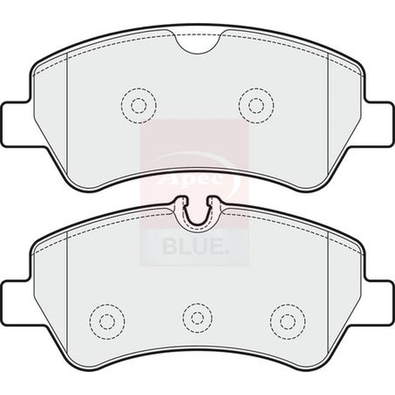 Apec Rear Brake Pad Set PD3369
