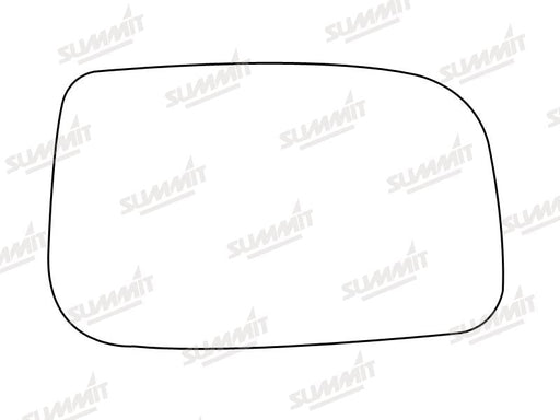Summit Heated Backing Plate with Standard Glass fits Toyota Corolla 01 On RHS Summit - Bars 4 Cars