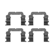 Bosch Brake Pad Accessory Fitting Kit Front fits Nissan Patrol Gr 2000 on 4.8