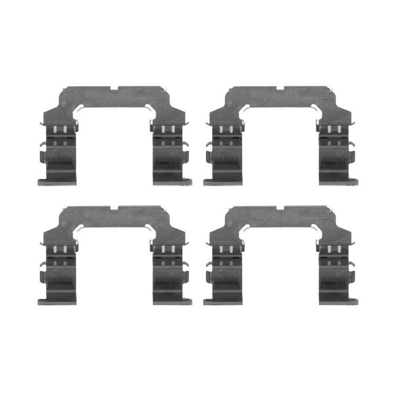 Bosch Brake Pad Accessory Fitting Kit Front fits Nissan Patrol Gr 2000 on 4.8