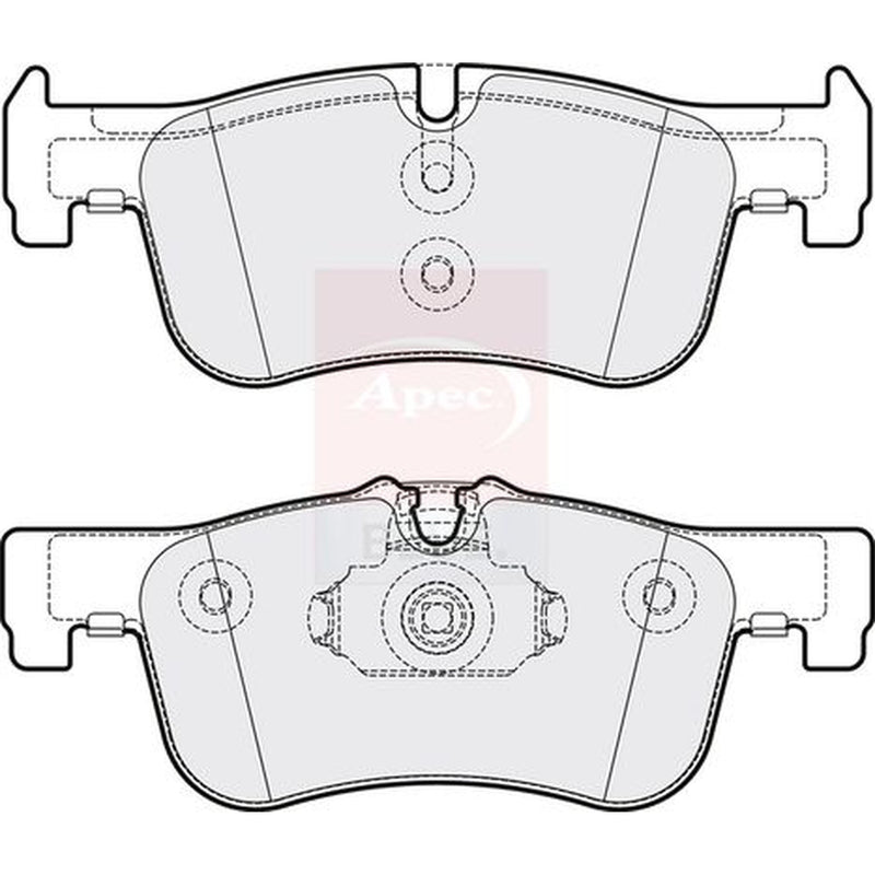 Apec Front & Rear Brake Discs & Pads fits BMW 1 Sports Hatch 2015-2019
