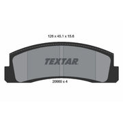 Textar Front Brake Pad Set 2066001