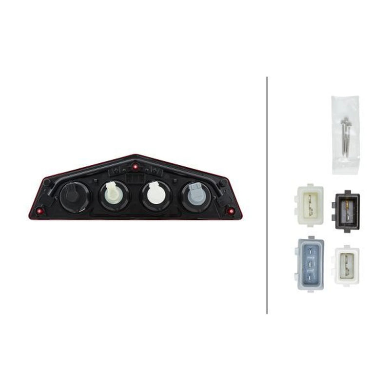 Hella Tail Light / Lamp PY21W Right