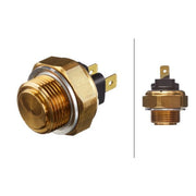 Hella Radiator Fan Temperature Switch Connectors fits Ford Escort 1983-1990