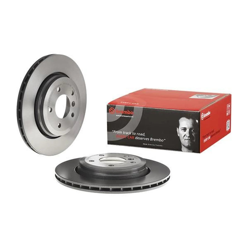 Brembo 2 x Internally Vented Brake Discs fits BMW 3 1999-2007