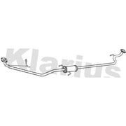Klarius Box With Centre Pipe Centre fits Toyota Yaris/Vitz 2005-2011 1.0