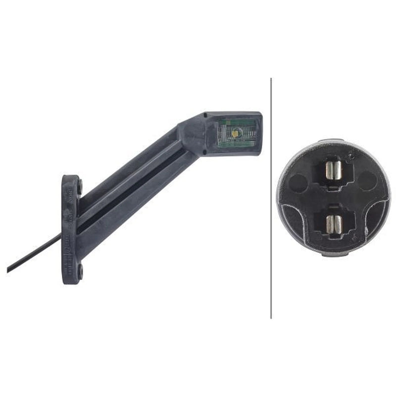 Hella Outline Mkr Lamp Po S Sml Lh Lateral Mounting 2XS 011 744-111 908461 2XS