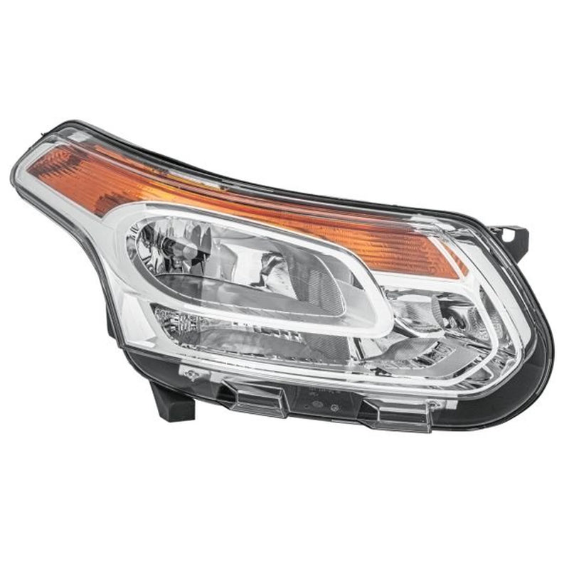 Hella Headlight Headlamp H21W Right fits Citroën C3 Picasso 2008-2017