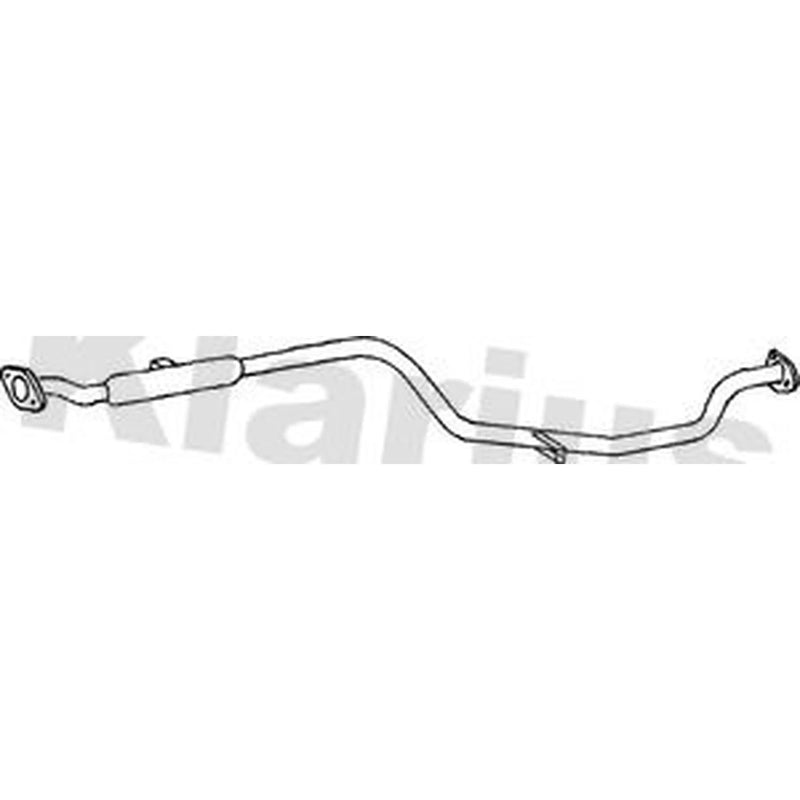 Klarius Box With Centre Pipe Centre fits Mitsubishi Colt 1996-2000