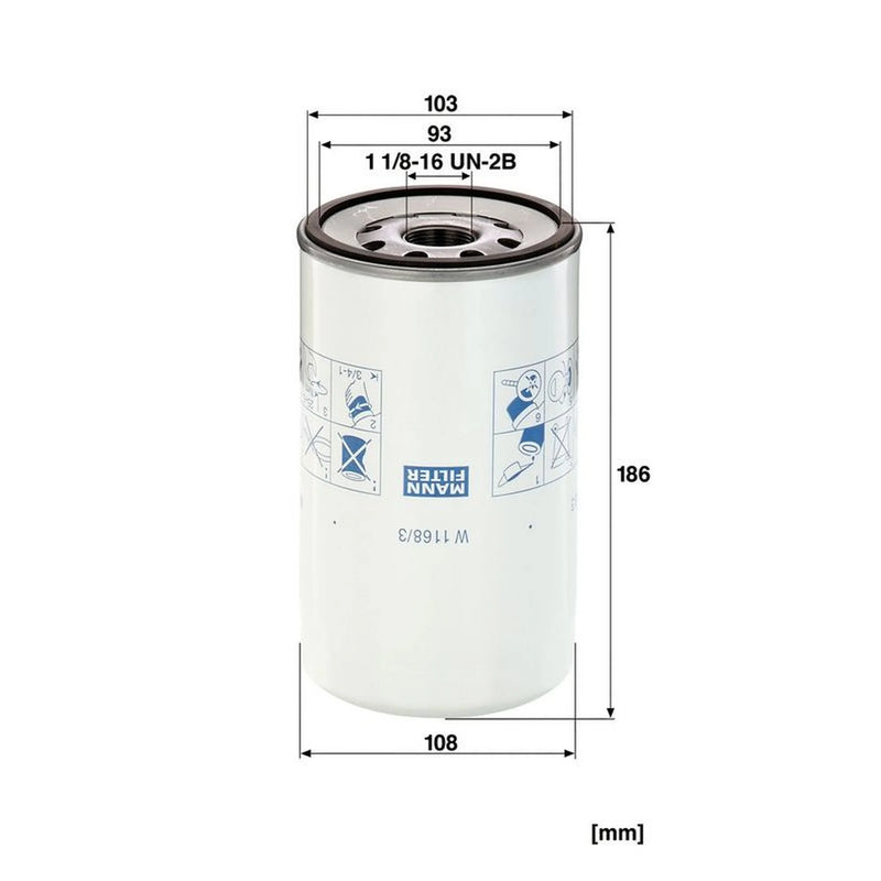 MANN-FILTER Engine Oil Filter